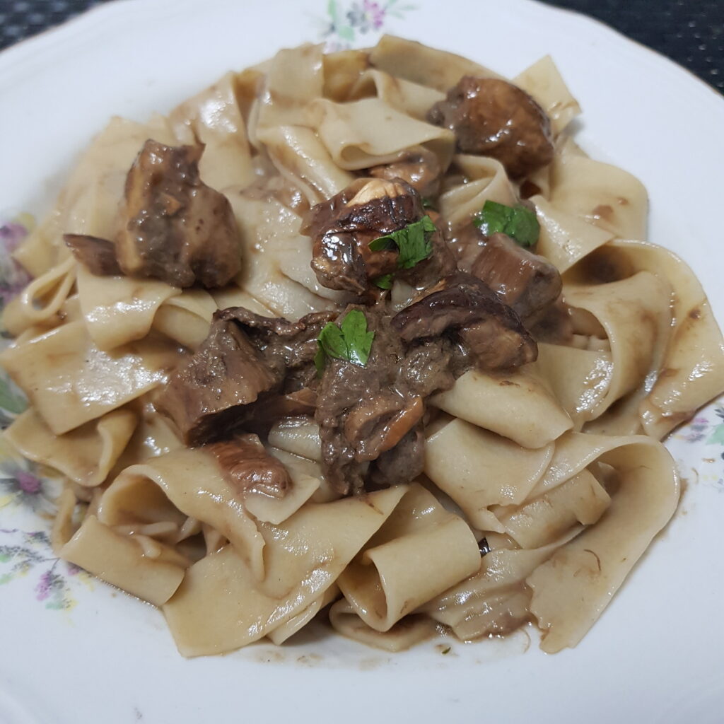 Pappardelle ai funghi